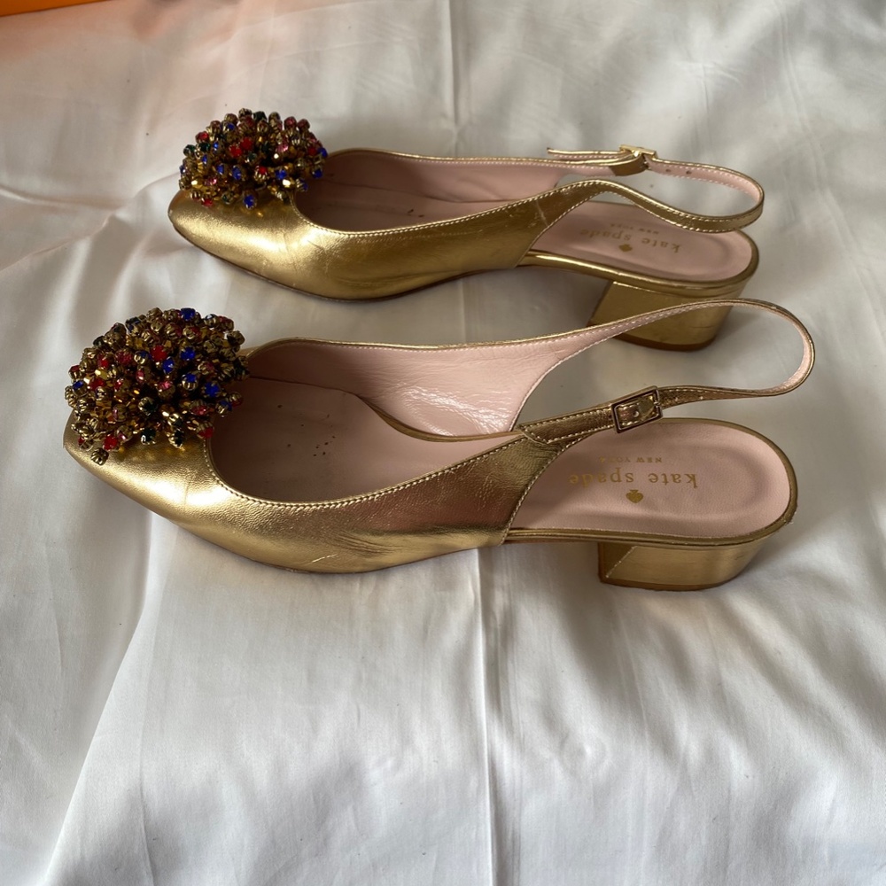 Kate Spade Gold Pump